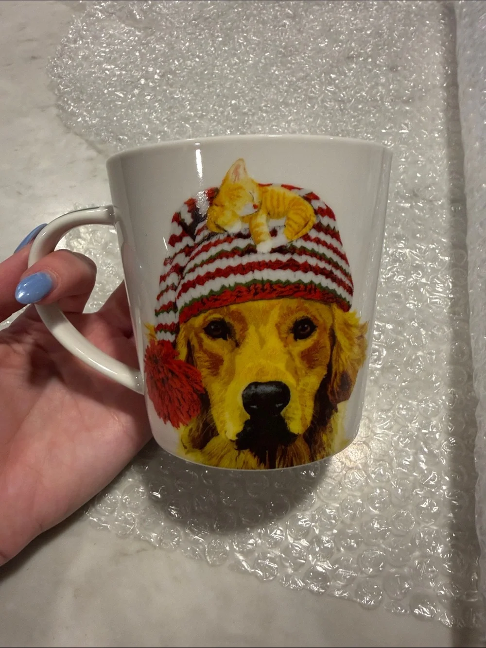 PPD New Bone China Dog & Cat Mug